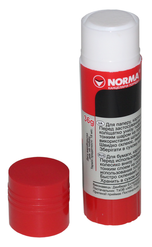 Клей-олівець NORMA (4626N), PVA, 36г (4626N)